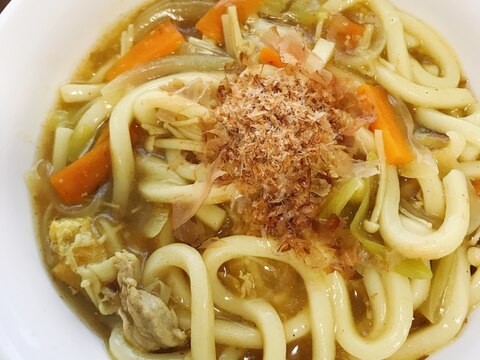 ルーなしカレーうどん